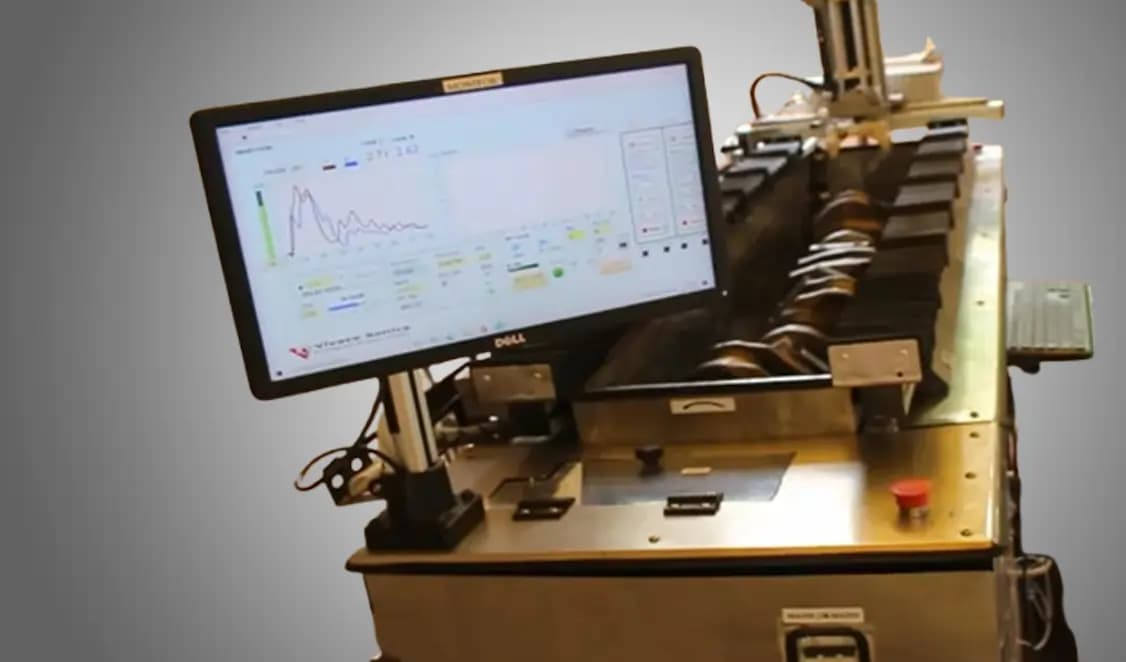 Automated Ultrasonic Case Depth Measurement System