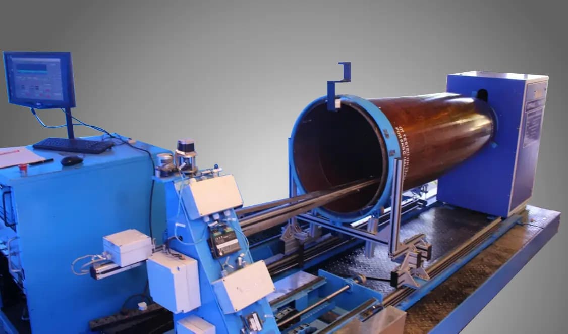 A multi-Axis Ultrasonic Inspection System for Composite Shells