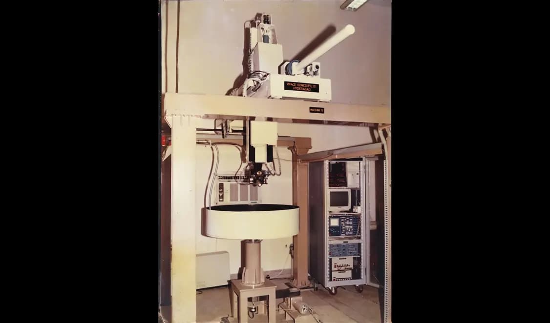 Legacy-B ULTRASONIC IMMERSION TESTING SYSTEM FOR INSAT COMPONENTS